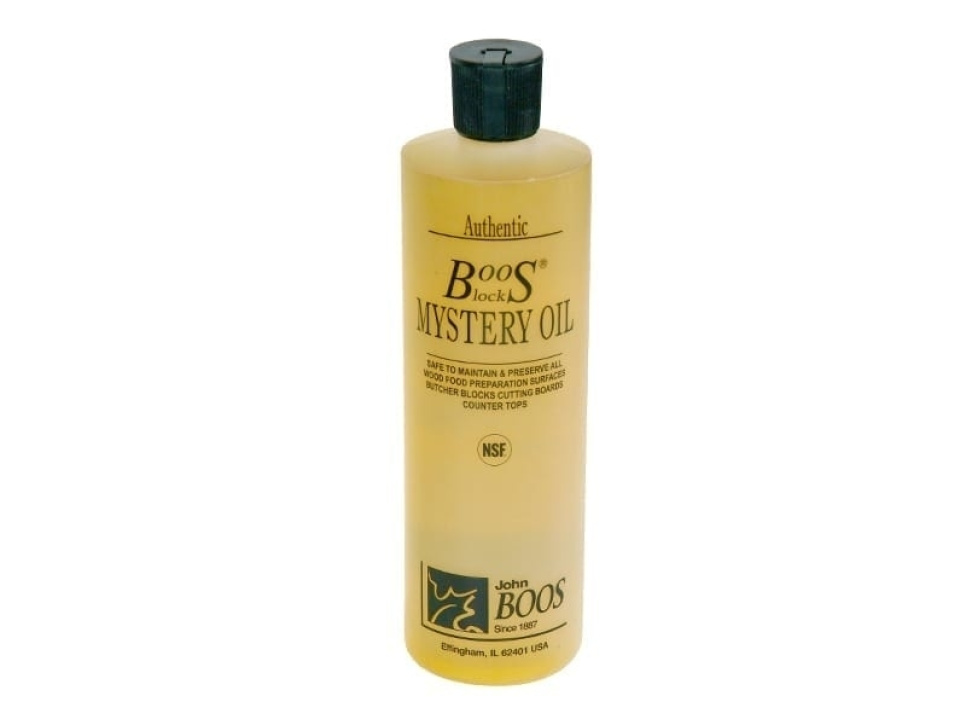 Skjærebrettolje, 475 ml, Boos Mystery Oil - John Boos i gruppen Matlaging / Kjøkkenutstyr / Skjærebrett hos The Kitchen Lab (1074-13836)