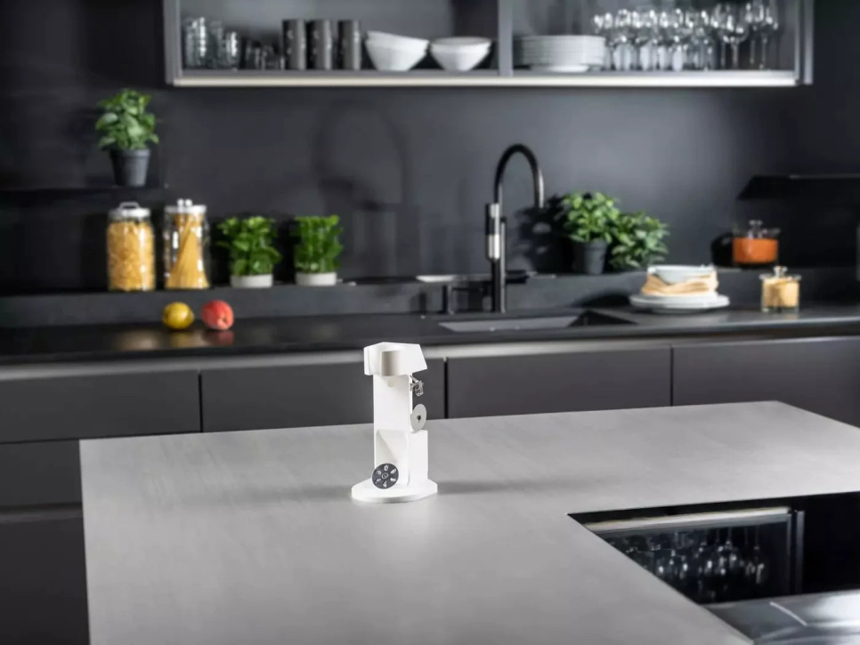 Stativ for Bamix stavmikser, hvit