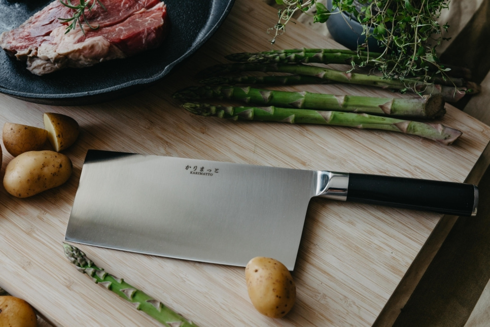 Kinesisk hakke/kineskjær 18cm - Karimatto Kinesisk hakke/kineskjær 18cm - Karimatto