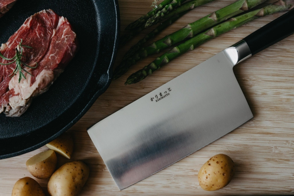 Kinesisk hakke/kineskjær 18cm - Karimatto Kinesisk hakke/kineskjær 18cm - Karimatto