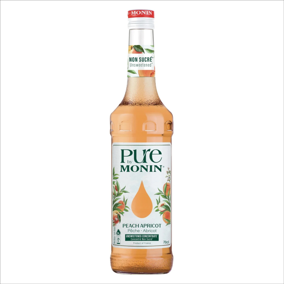 Pure by Monin Peach Apricot 70 cl i gruppen Bar og Vin / Barutstyr / Annet barutstyr hos The Kitchen Lab (1083-31875)