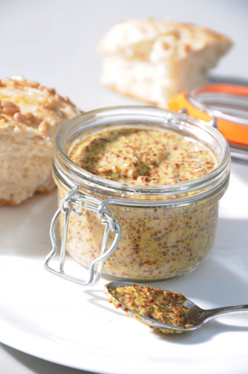 Rundt glass med lokk, 0,125 l - Kilner