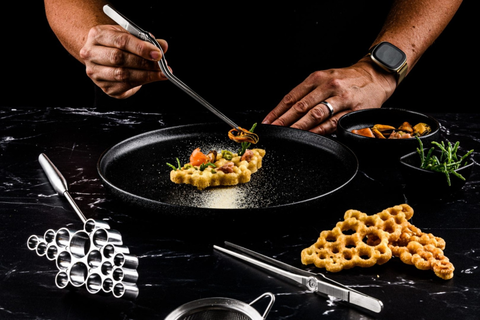 Digeljern, sett med tre deler - Plate-it