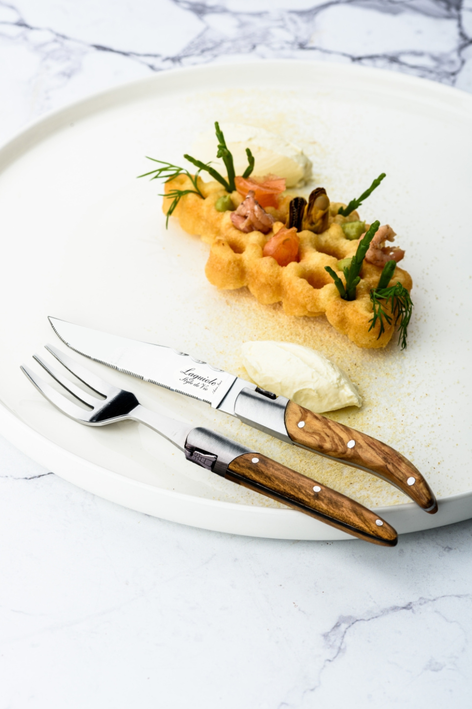 Digeljern, sett med tre deler - Plate-it