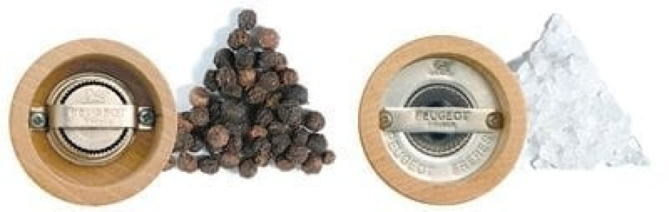 Salt & Pepperkvern, Paris Duo 18 cm, Sort & Hvit - Peugeot