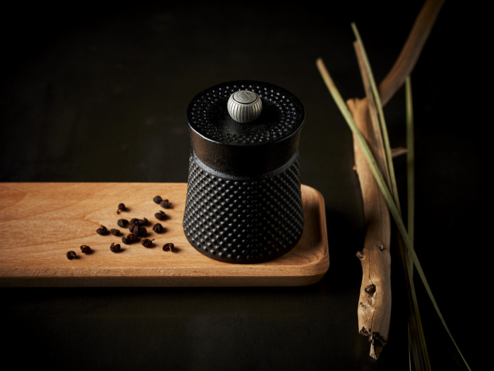 Pepperkvern, 8 cm, Bali, Støpejern, Svart - Peugeot