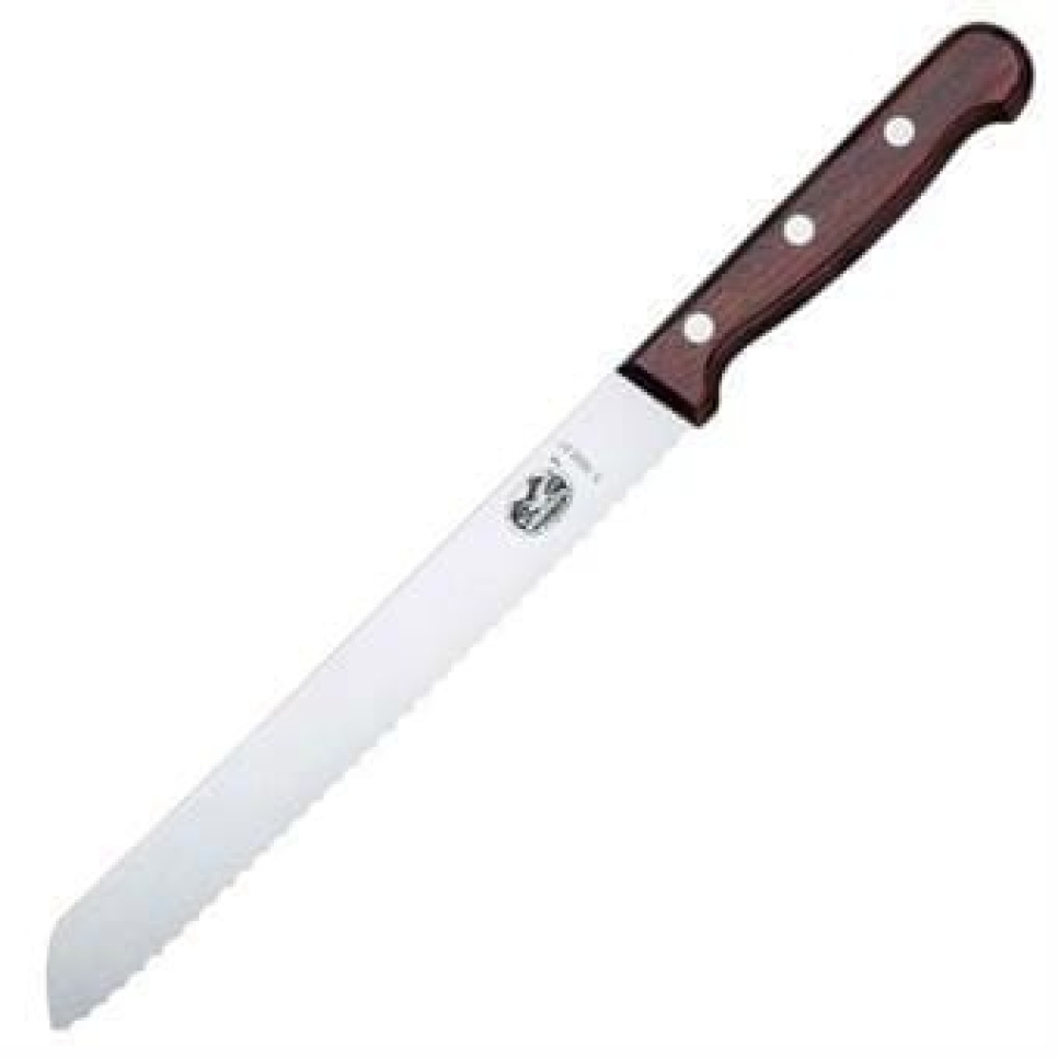 Brødkniv 21 cm, treskaft i gaveeske - Victorinox i gruppen Matlaging / Kjøkkenkniver / Brødkniver hos The Kitchen Lab (1090-23180)
