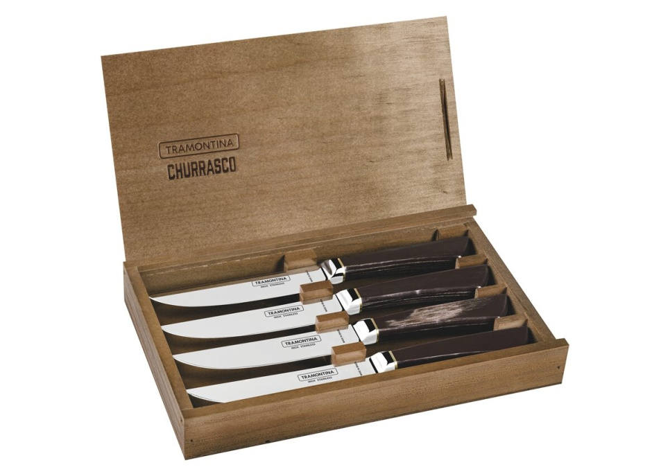Kjøttkniv i gaveeske, Churrasco Premium - Tramontina i gruppen Borddekking / Bestikk / Kniver hos The Kitchen Lab (1090-27196)