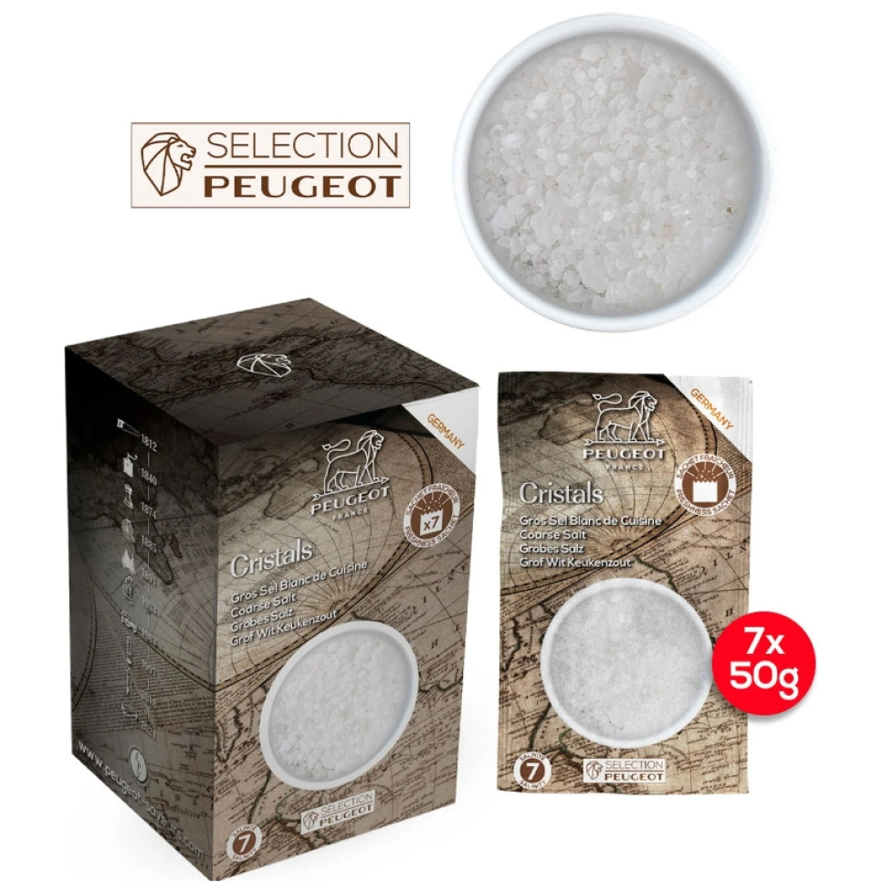 Kvernsalt, Grovt, 350 g, Tyskland - Peugeot i gruppen Matlaging / Krydder og Smakstilsetninger / Salt hos The Kitchen Lab (1090-28198)