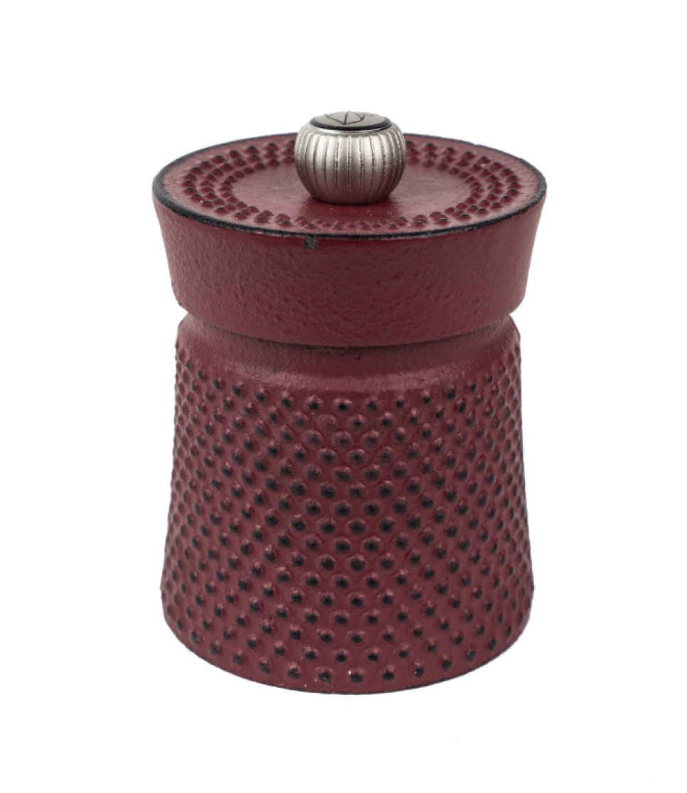 Pepperkvern, 8 cm, Bali, Støpejern, Rød - Peugeot i gruppen Matlaging / Kjøkkenutstyr / Salt- og pepperkvern hos The Kitchen Lab (1090-35332)