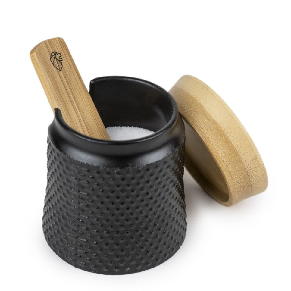 Saltkrukke, 7 cm, Bali, Støpejern, Sort - Peugeot