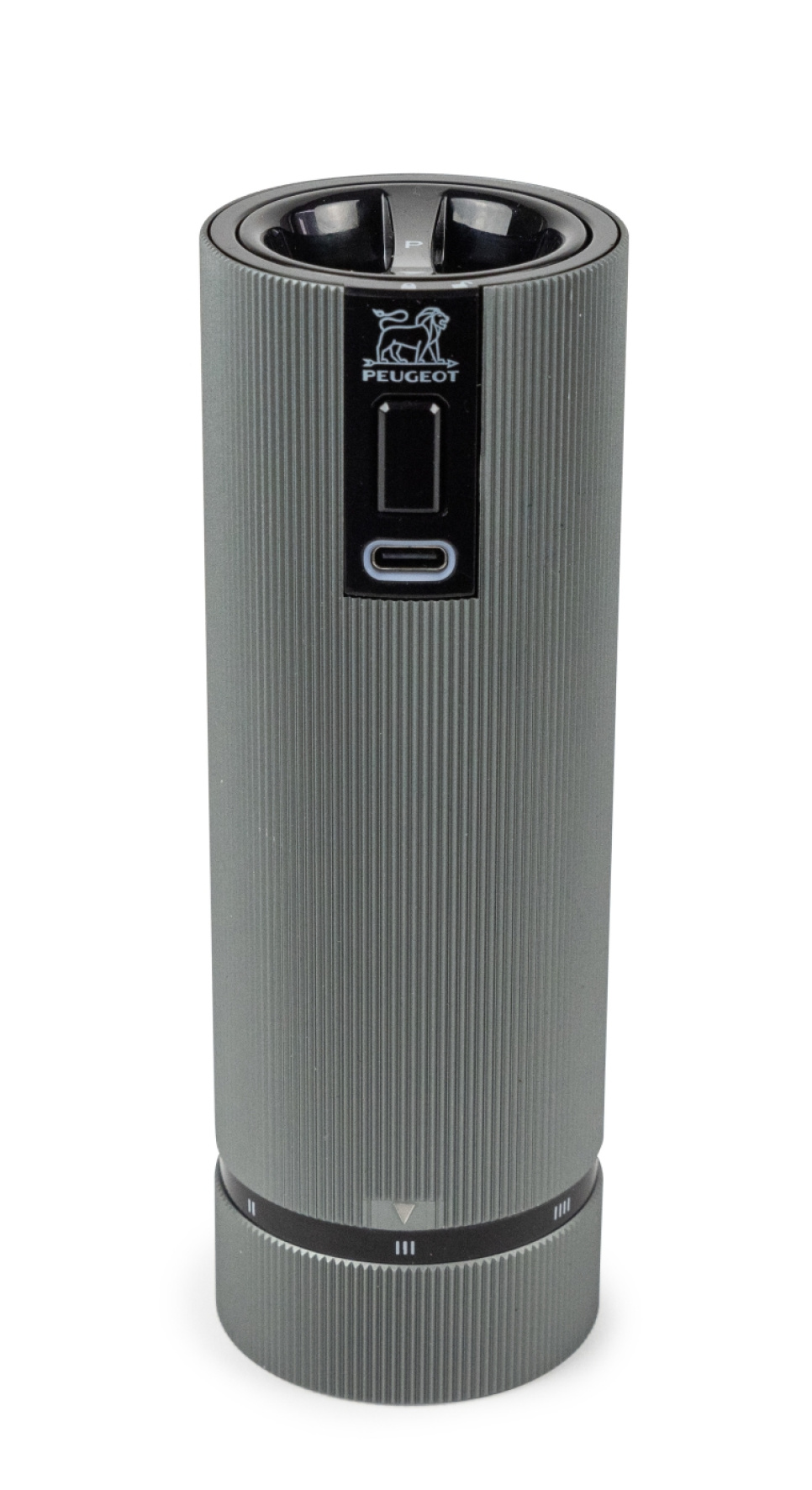 Salt- og pepperkvernsett, 15 cm, Elektriske, Duo Line, Natural + Carbone - Peugeot i gruppen Matlaging / Kjøkkenutstyr / Salt- og pepperkvern hos The Kitchen Lab (1090-35453)