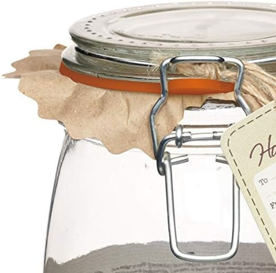 Glaskrukke med patentlokk, 1 L - Kitchen Craft