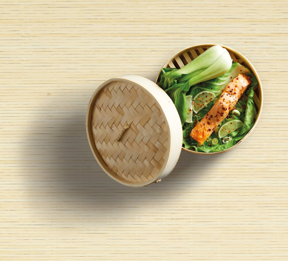 Dampkoker i bambus, 25 cm - Kitchen Craft Dampkoker i bambus, 25 cm - Kitchen Craft