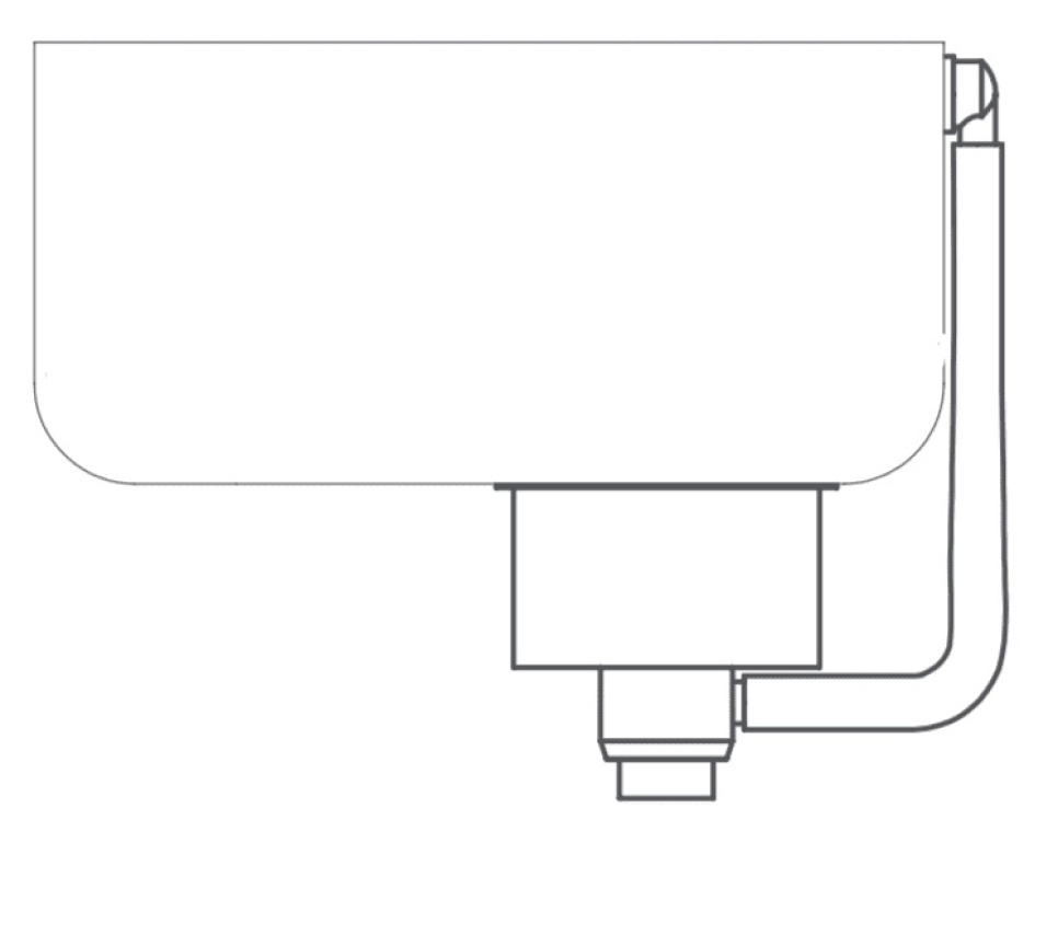 Løftbar silbøtte for oppvaskskuff Løftbar silbøtte for oppvaskskuff