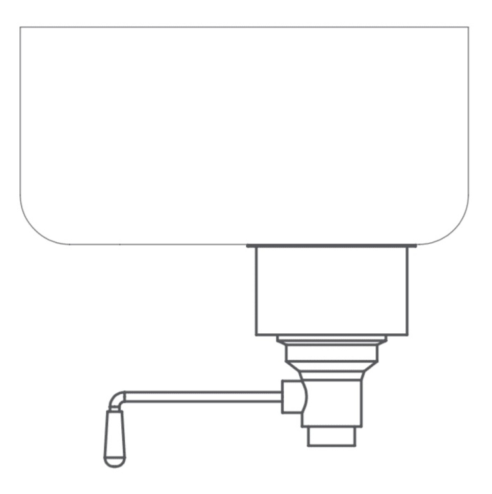 Stengeventil for oppvaskmaskin