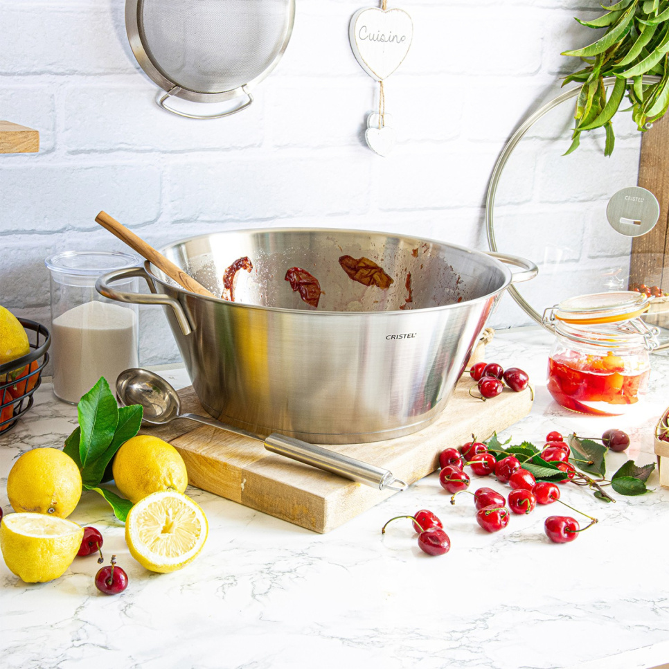 Stor rustfri gryte - Cristel Stor rustfri gryte - Cristel