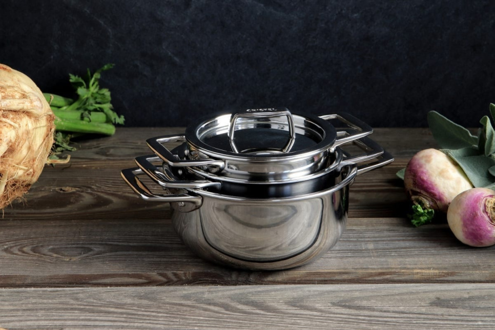 Gryte med lokk, CastelPro - Cristel Gryte med lokk, CastelPro - Cristel