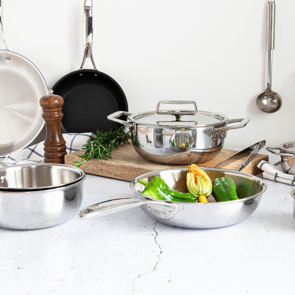 Gryte med lokk, CastelPro - Cristel Gryte med lokk, CastelPro - Cristel