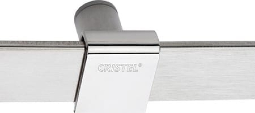 Vegghenger i børstet stål, Panoply - Cristel