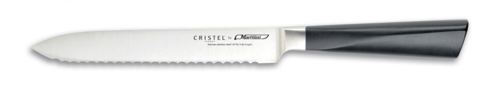 Tagget kniv 14 cm - Cristel i gruppen Matlaging / Kjøkkenkniver / Andre kniver hos The Kitchen Lab (1155-22733)