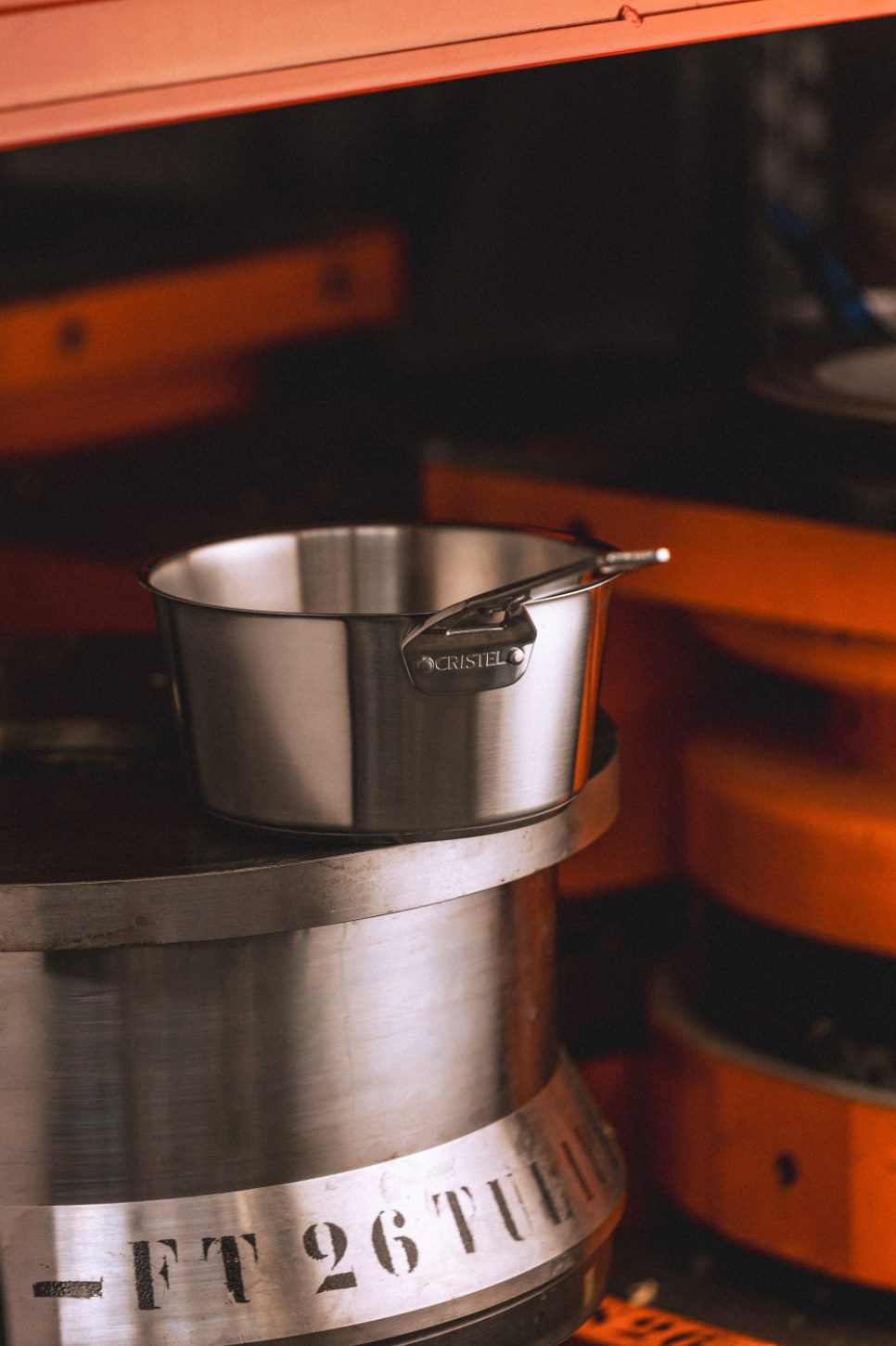 Kasserolle i rustfritt stål, 1826 - Cristel Kasserolle i rustfritt stål, 1826 - Cristel