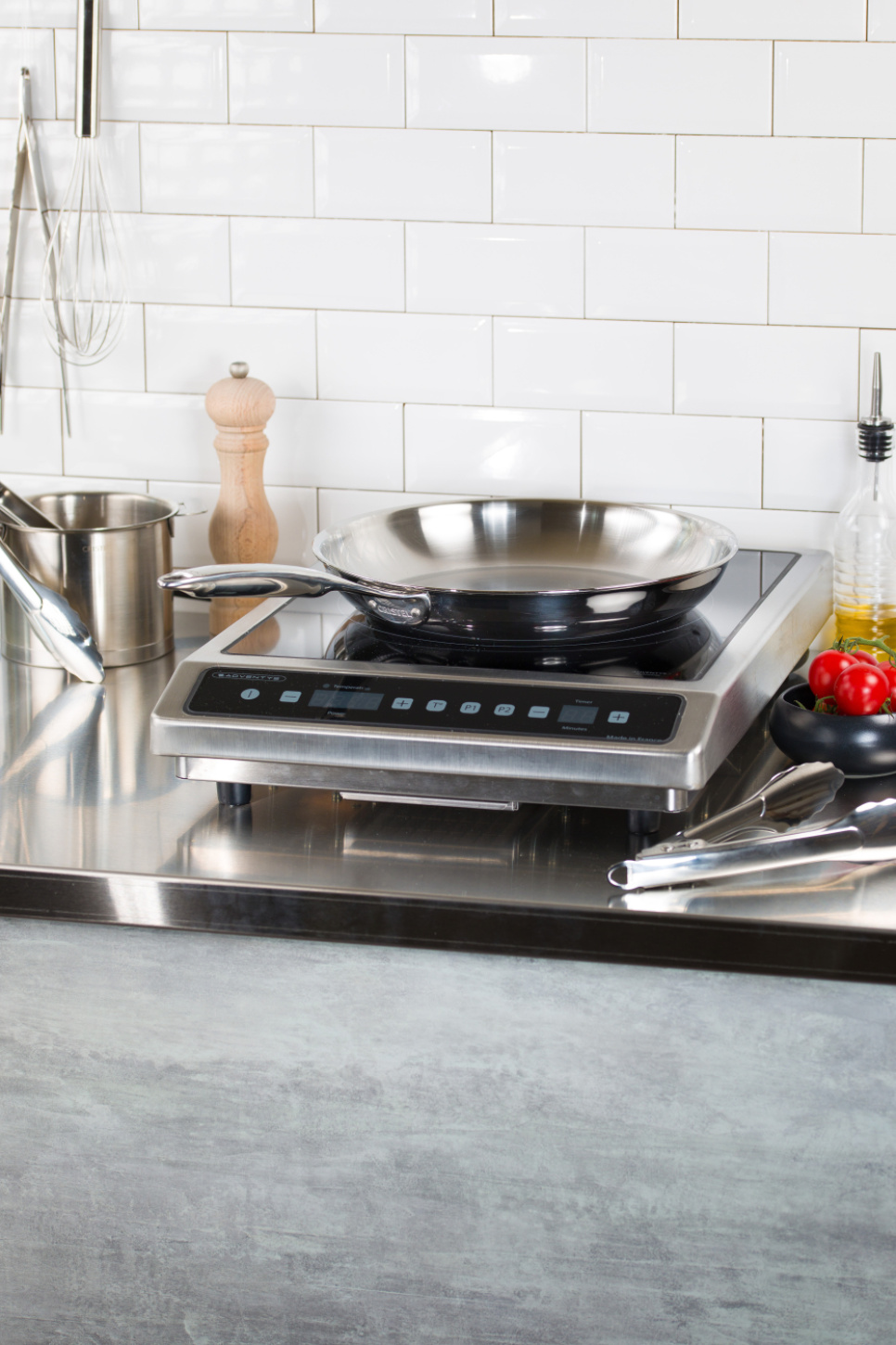 Stekepanne i rustfritt stål Presisjonsmodell, CastelPro - Cristel Stekepanne i rustfritt stål Presisjonsmodell, CastelPro - Cristel