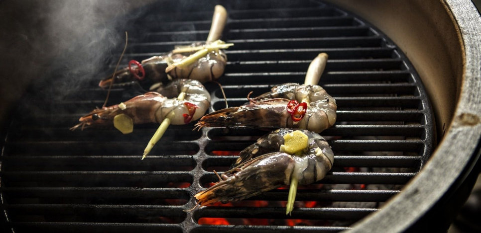 Støpejernsgitter for Big Green Egg