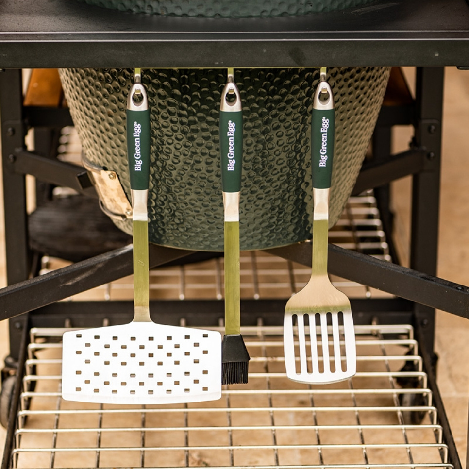 Redskapssett, rustfritt - Big Green Egg Redskapssett, rustfritt - Big Green Egg