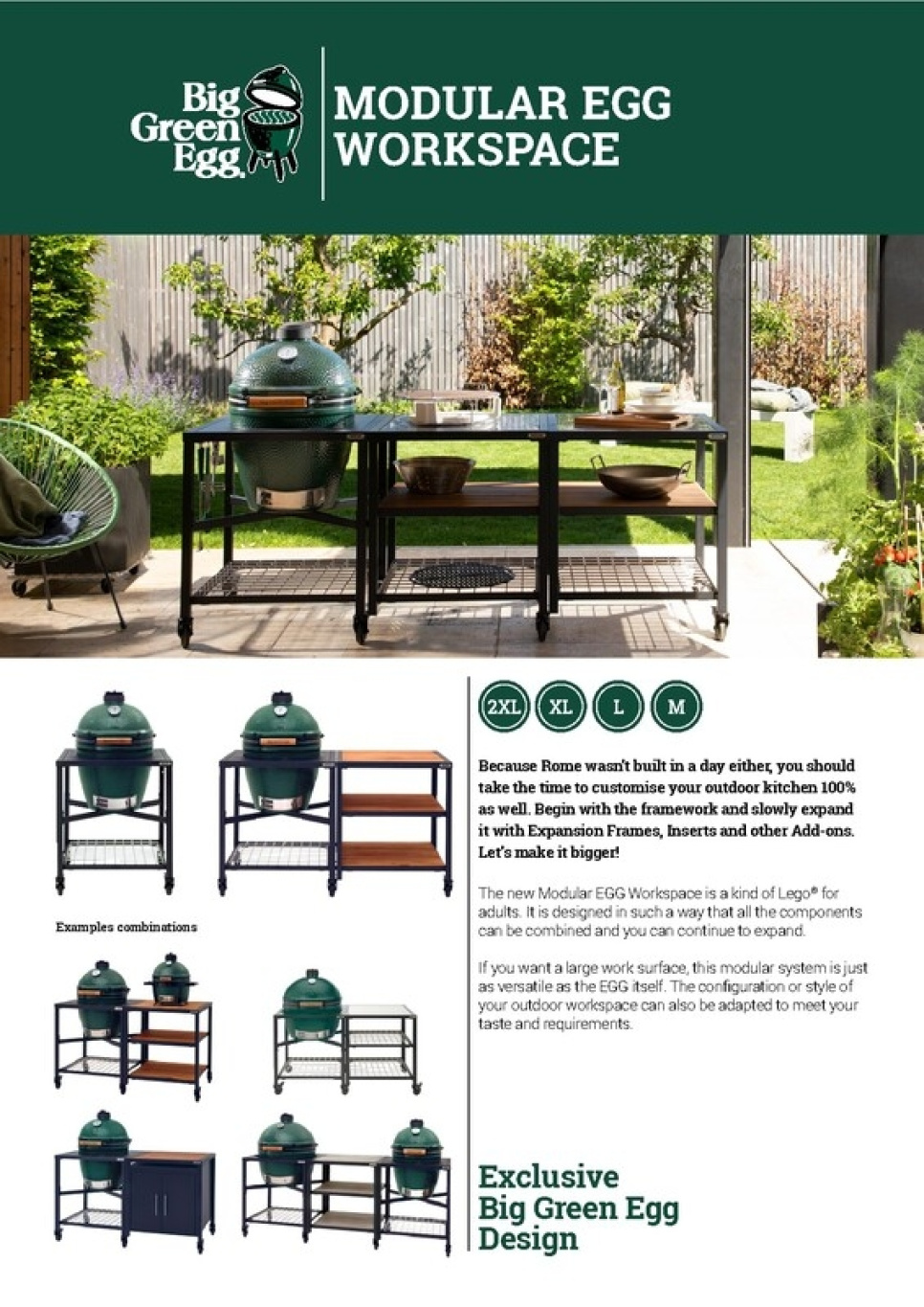 Modular Nest, tilbehør - Big Green Egg Modular Nest, tilbehør - Big Green Egg