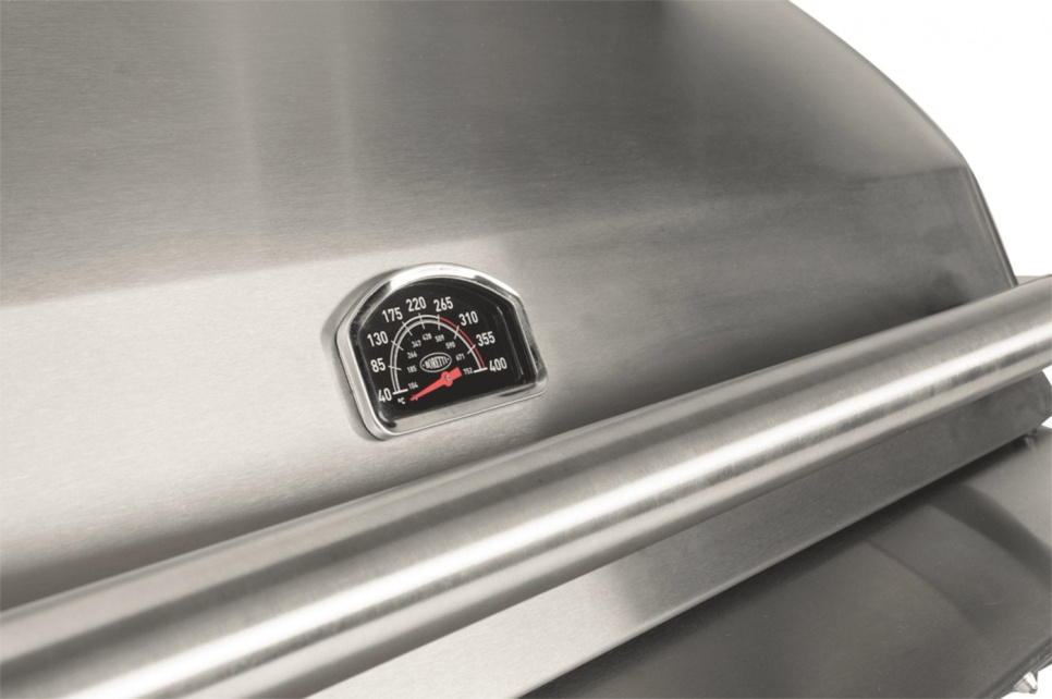 Luciano, rustfri gassgrill med kjøleskap - Boretti