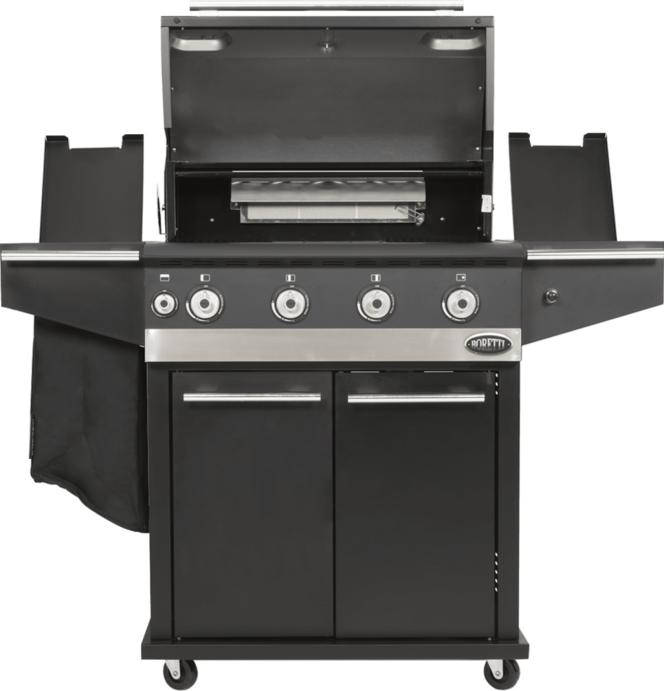 Ibrido, gass og kullgrill - Boretti