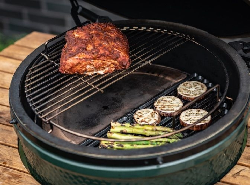 Bakestein/konveggtor, halvmåneformet - Big Green Egg