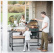 Big Green Egg Stort startsett med modular nett (ramme) Big Green Egg Stort startsett med modular nett (ramme)