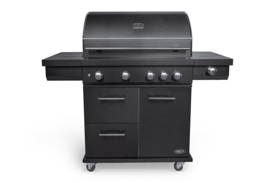 Imperatore Nero 4B, gassgrill - Boretti i gruppen Grill, Komfyrer & Ovner / Grill / Gassgrill hos The Kitchen Lab (1282-26338)