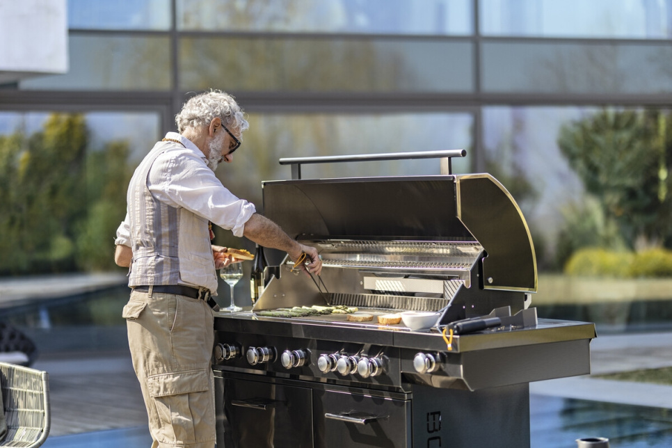 Imperatore Nero 5B, gassgrill - Boretti