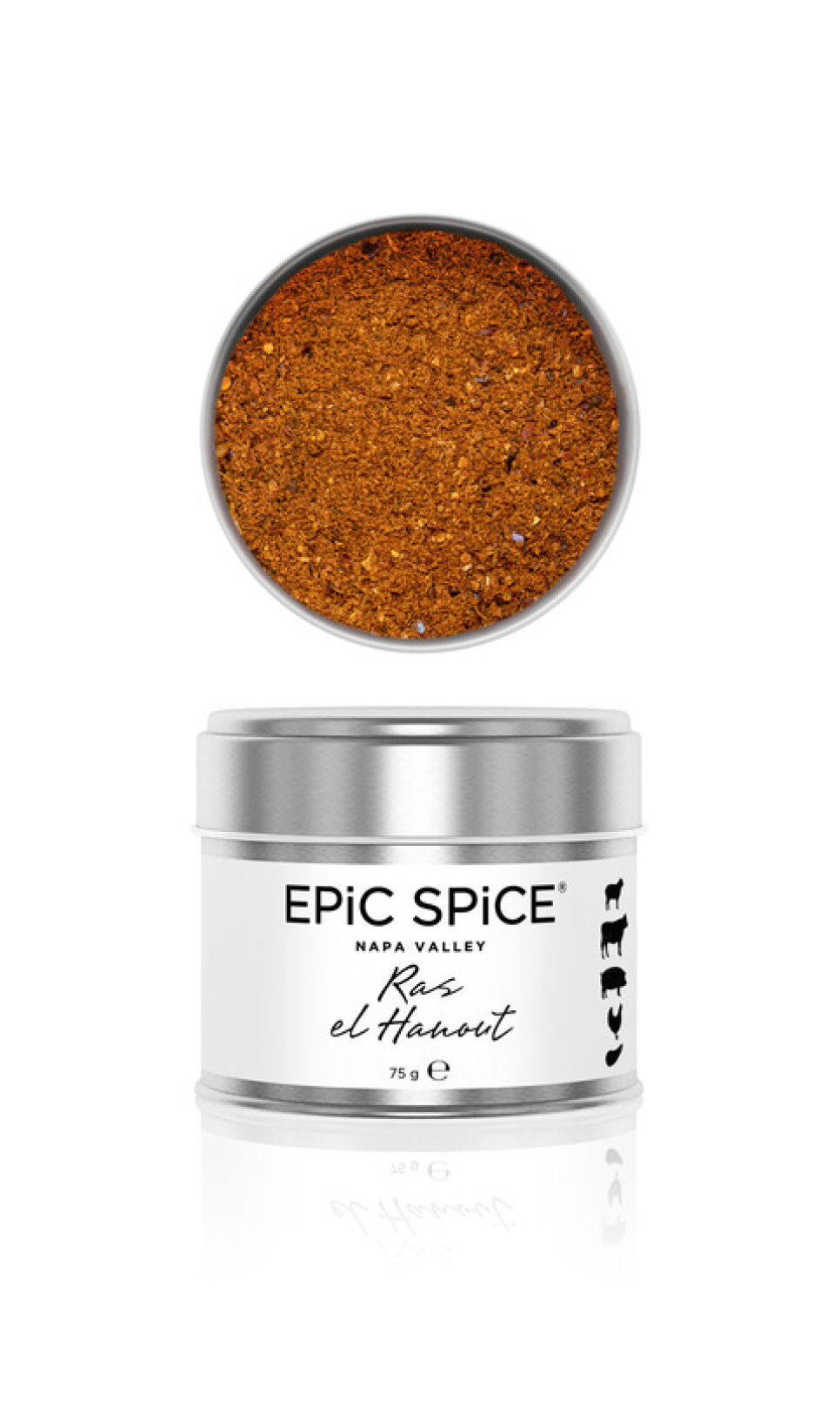 Ras el Hanout, krydderblanding, 75 g - Epic Spice i gruppen Matlaging / Krydder og Smakstilsetninger / Krydder hos The Kitchen Lab (1282-28176)