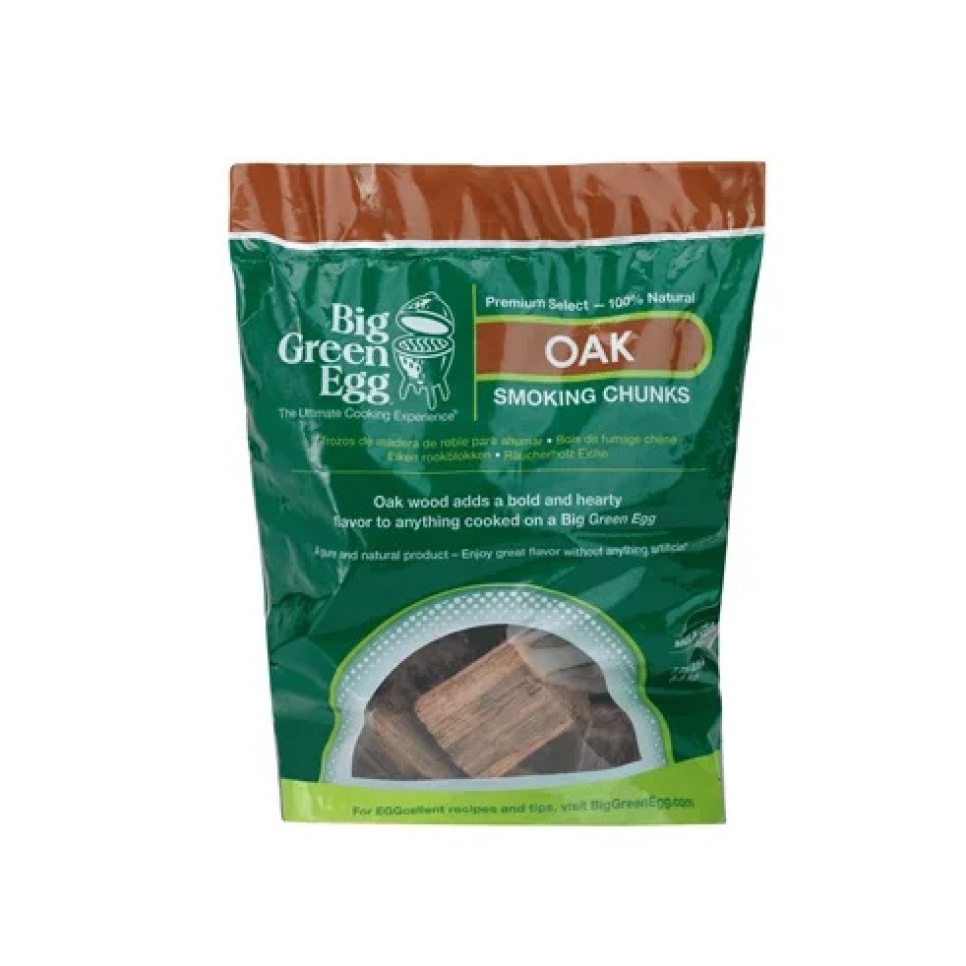 Røkbiter til kullgrill, eik - Big Green Egg i gruppen Grill, Komfyrer & Ovner / Grillkull og briketter / Røykspon hos The Kitchen Lab (1282-35167)