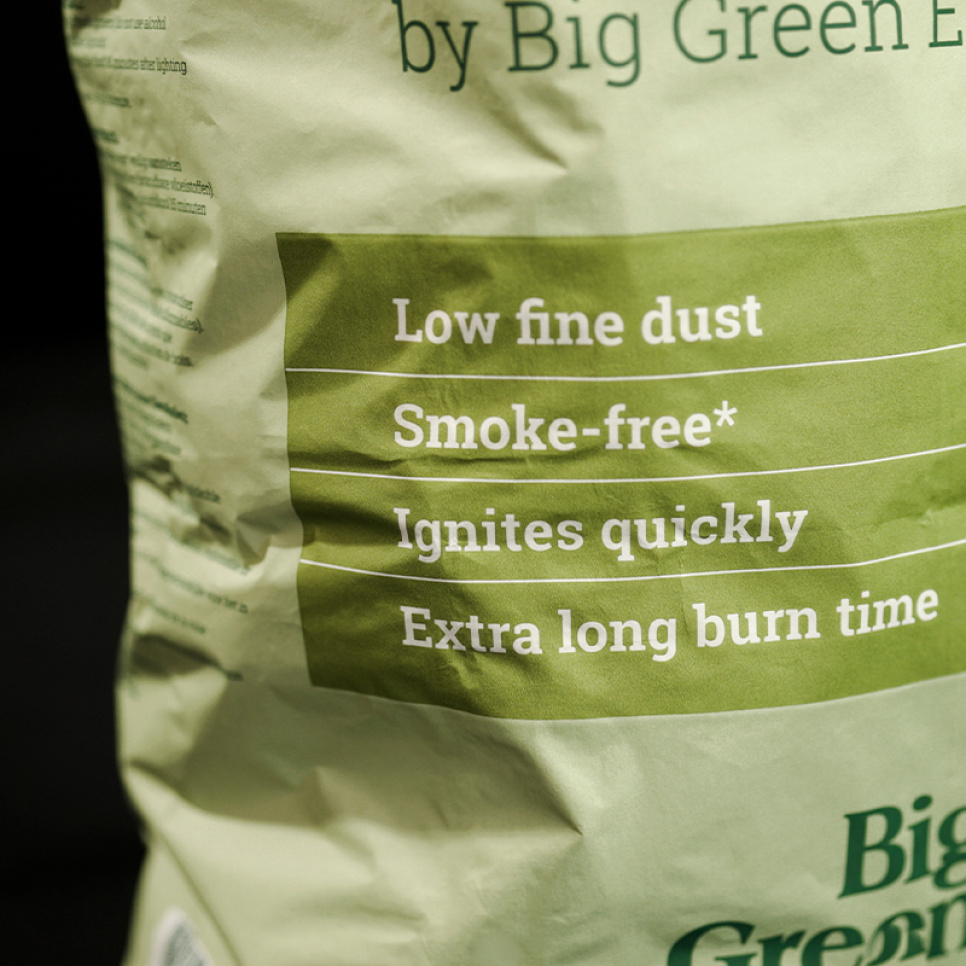 Pure Charcoal, 9 kg - Big Green Egg
