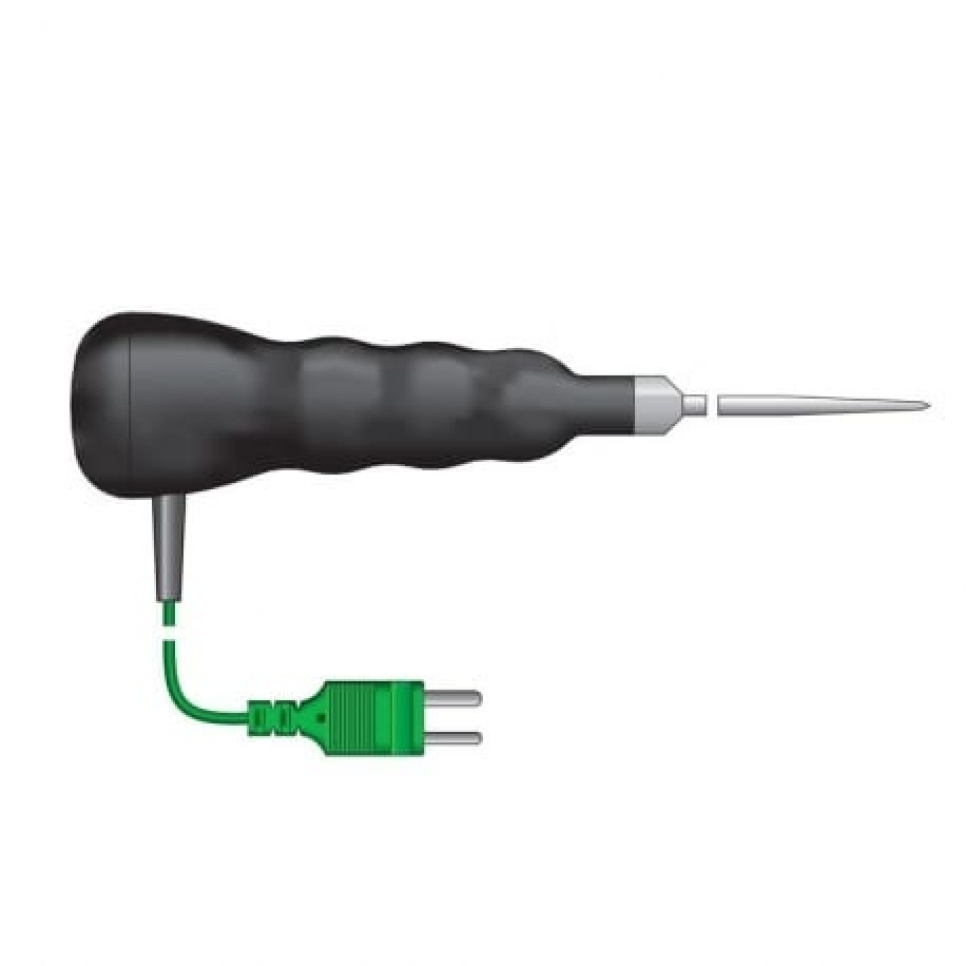 Plug-in sensor med håndtak, type K, 130 mm - ETI i gruppen Matlaging / Målere / Kjøkkentermometer / Husholdningstermometer hos The Kitchen Lab (1284-22166)