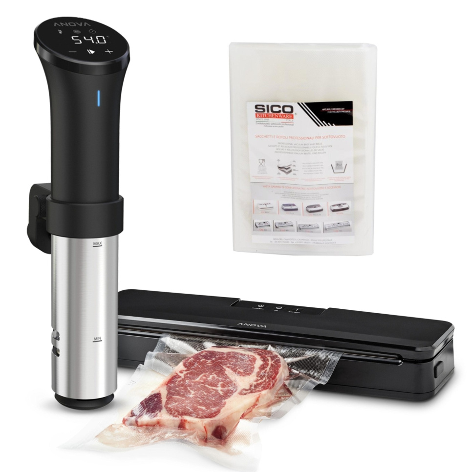 Anova Precision® Cooker 3.0 – Sett for Sous Vide i gruppen Matlaging / Sous vide / Sirkulatorer hos The Kitchen Lab (1317-26938)