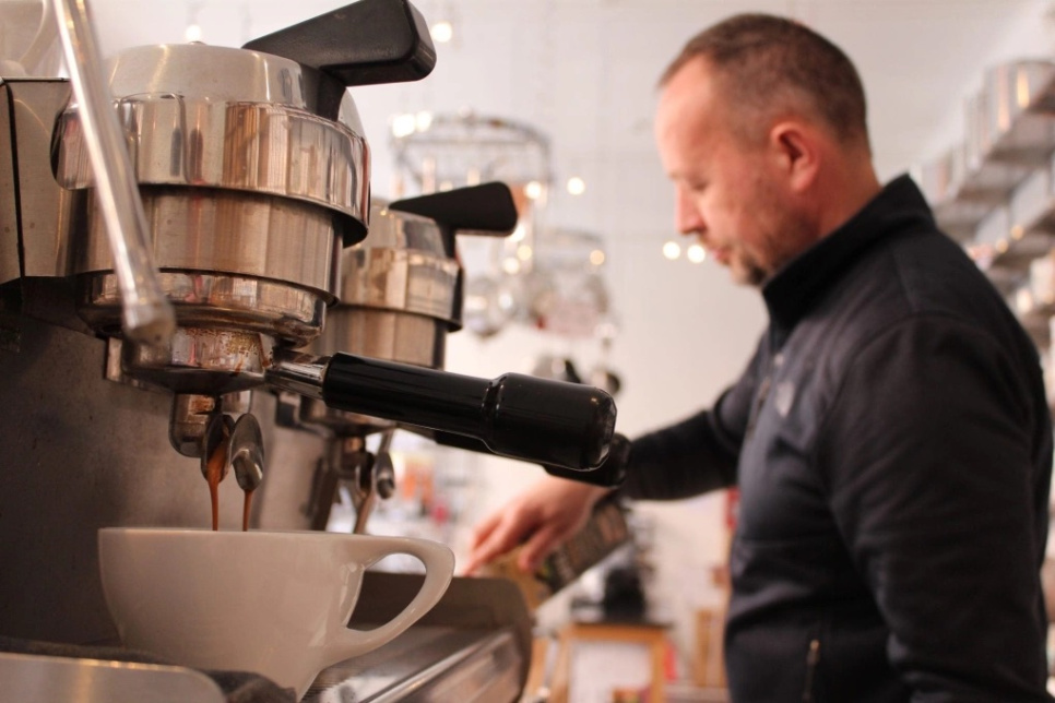 Kaffekurs Espresso - med Roberto Dell\'Aquila Kaffekurs Espresso - med Roberto Dell\'Aquila