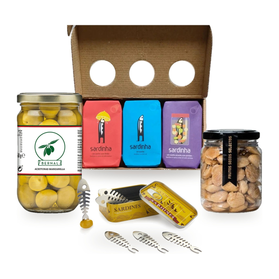 Vertsgave med Snacks & Sardingafler i gruppen Matlaging / Kolonial hos The Kitchen Lab (1317-36515)