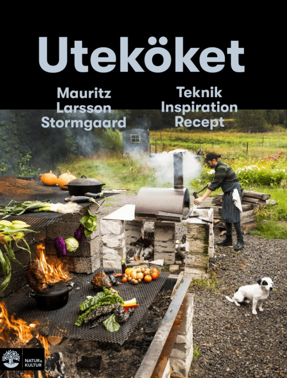 Uteköket - Mauritz Larsson Stormgaard i gruppen Matlaging / Kokebøker / Grill og røyk hos The Kitchen Lab (1355-23541)