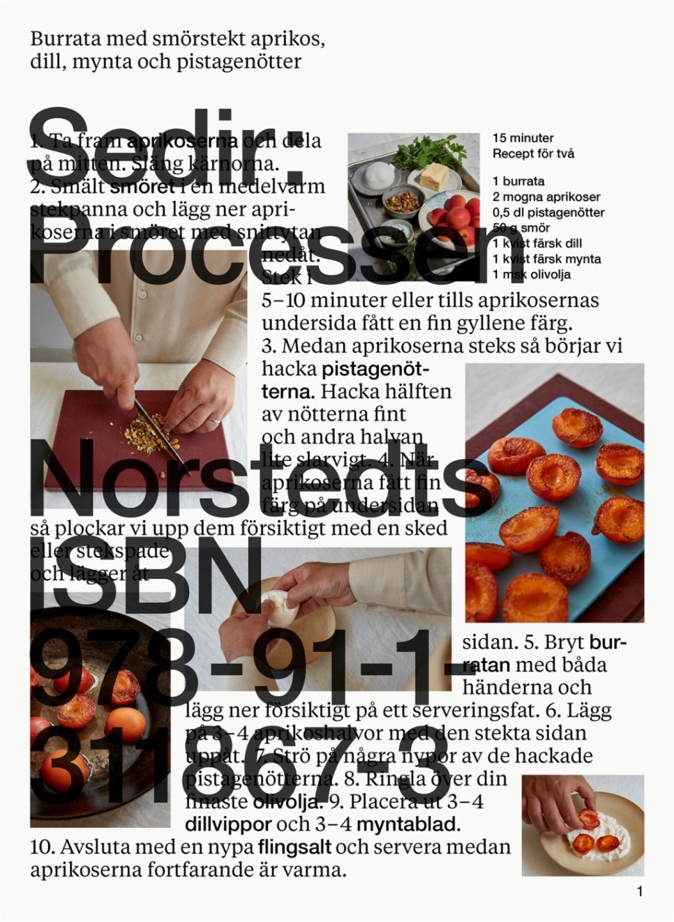Sedir: Processen - Sedir Ajeenah i gruppen Matlaging / Kokebøker / Hverdagsmat hos The Kitchen Lab (1355-25830)