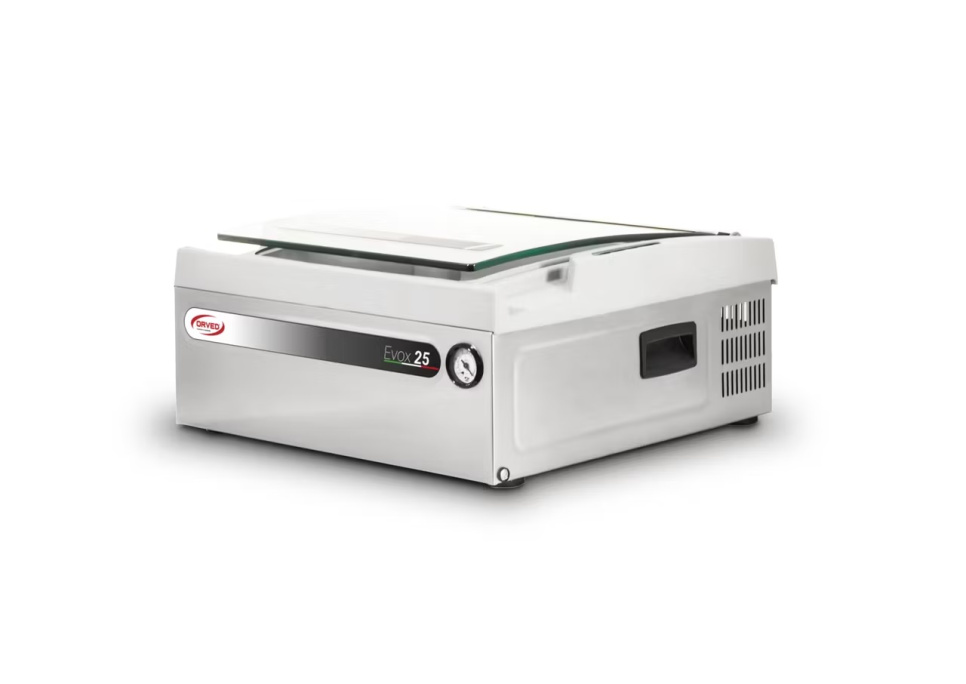 Kammervakuummaskin for kjøkkenskuff, Orved EVOX 25 i gruppen Kjøkkenapparater. / Andre kjøkkenapparater / Vakuummaskiner hos The Kitchen Lab (1388-33279)