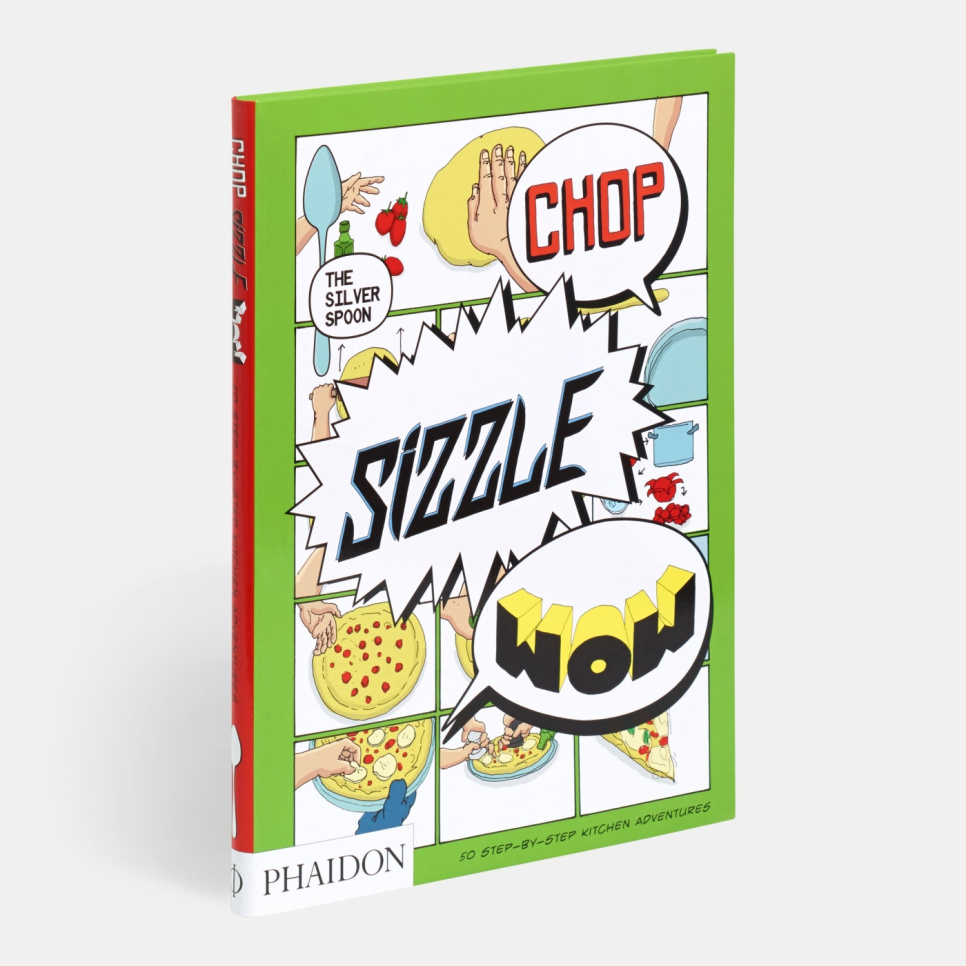 Chop, Sizzle, Wow: The Silver Spoon Comic Cookbook - Tara Stevens i gruppen Matlaging / Kokebøker / Kjøkken & Kulturer / Italia hos The Kitchen Lab (1399-14466)