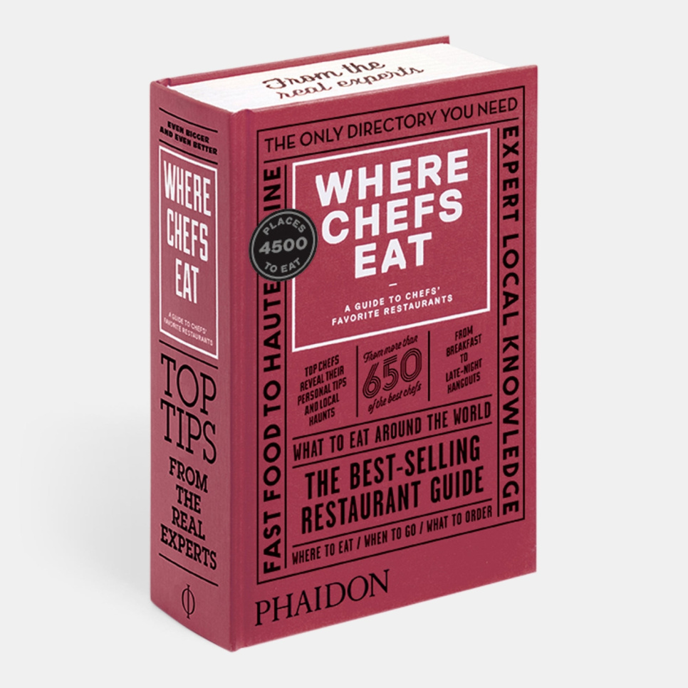 Where Chefs Eat, A Guide to Chefs Favourite Restaurants i gruppen Matlaging / Kokebøker / Matlitteratur / Guider hos The Kitchen Lab (1399-14478)