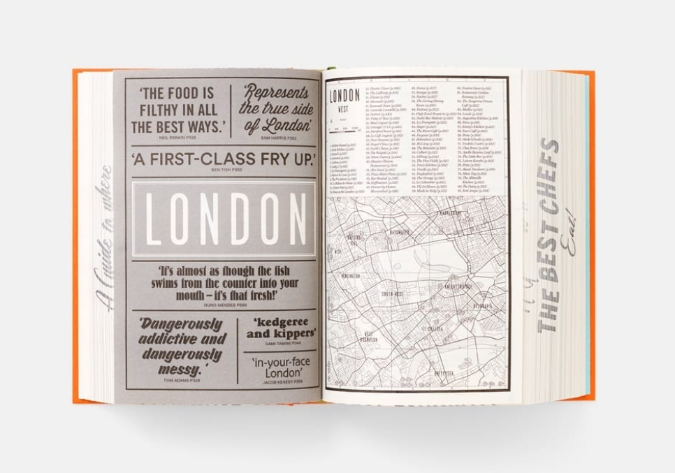 Where Chefs Eat, A Guide to Chefs Favourite Restaurants Where Chefs Eat, A Guide to Chefs Favourite Restaurants