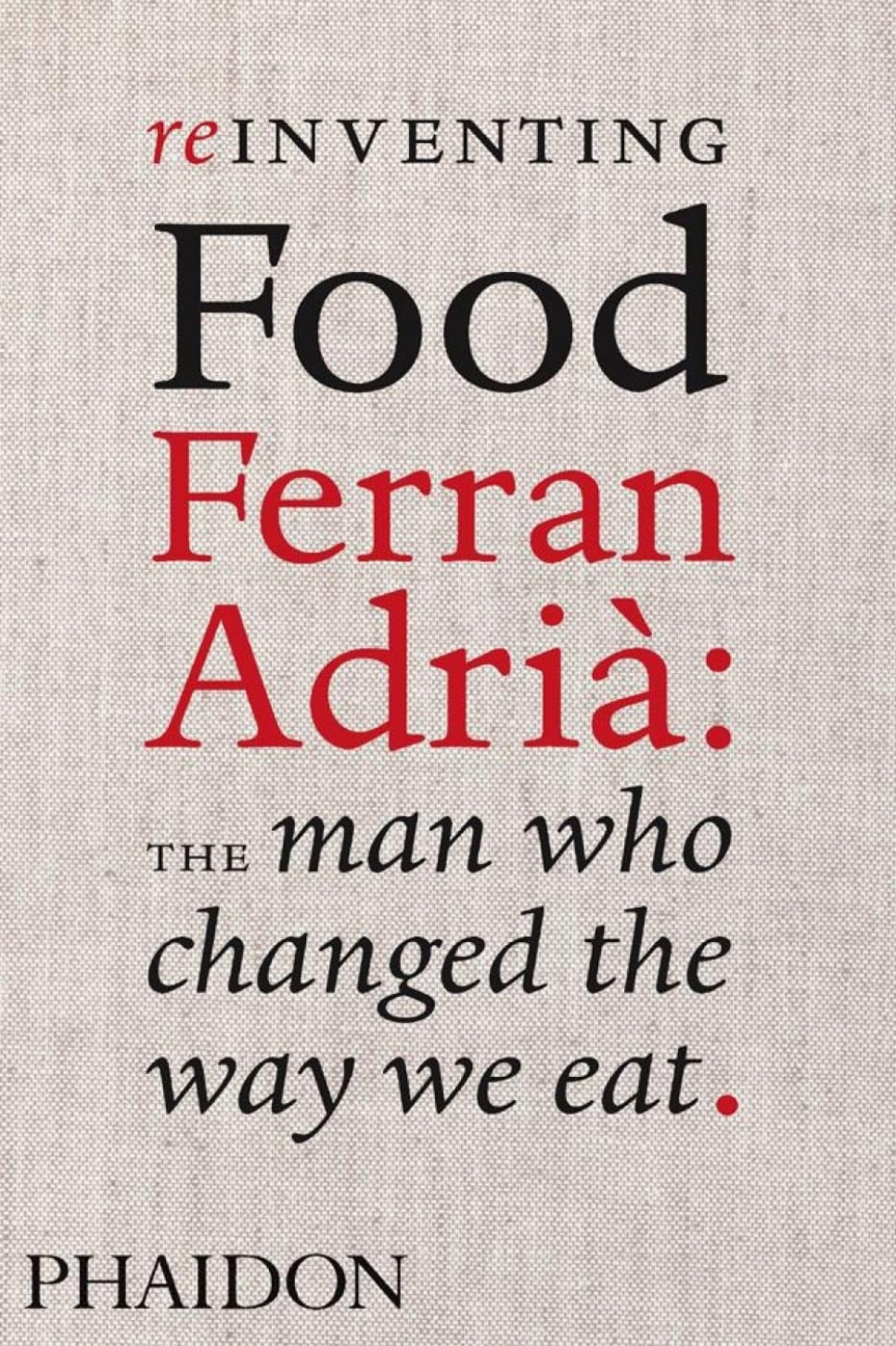 Reinventing Food, Ferran Adria - Coleman Andrews i gruppen Matlaging / Kokebøker / / hos The Kitchen Lab (1399-36099)